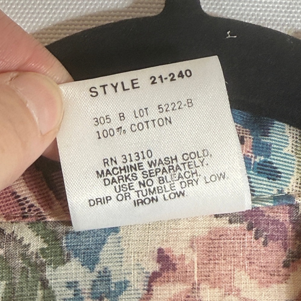 Byer California Floral Blazer in Pink, Blue, Green - Picture 7 of 7